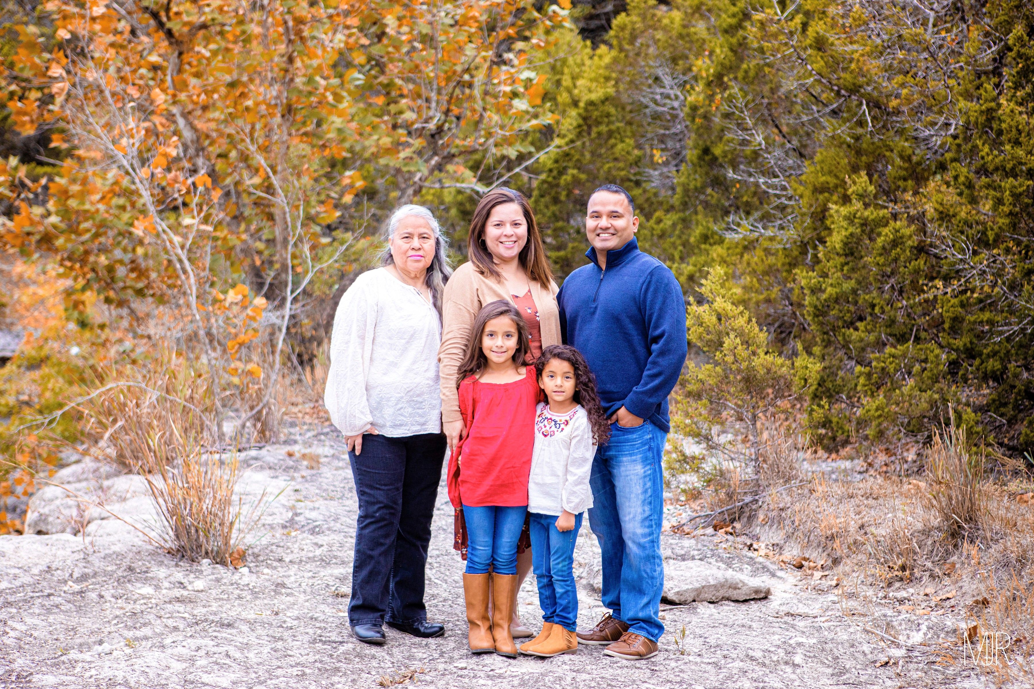 Jacqueline Ramon and her family